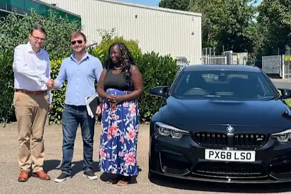 Another happy Richard Nash Cars customer