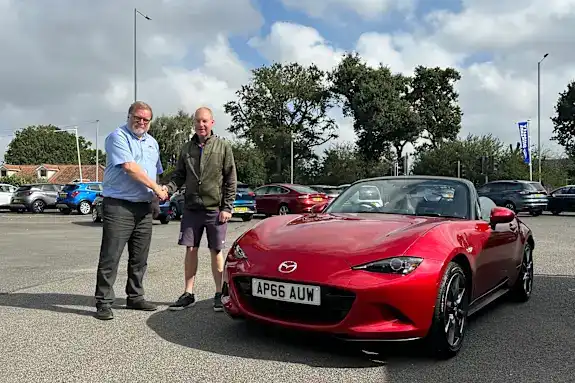Another happy Richard Nash Cars customer