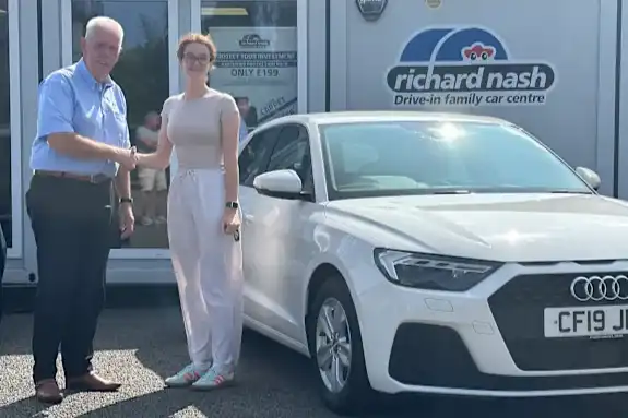 Another happy Richard Nash Cars customer