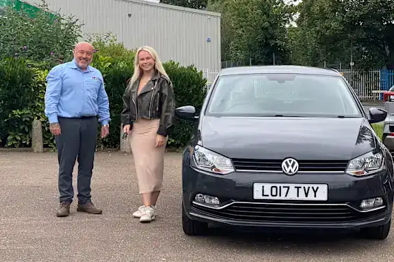 Another happy Richard Nash Cars customer